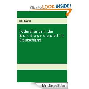 Föderalismus in der Bundesrepublik Deutschland (German Edition 