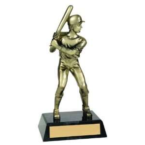  Metallic Baseball Hitting Trophy Award