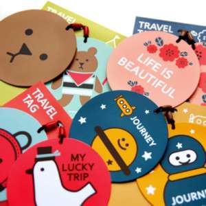 Travel Luggage Name Tag 2 Tags in 1 set Travel Tag V2  