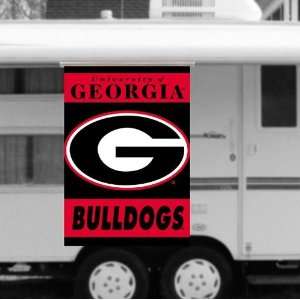  NCAA Georgia Bulldogs RV Awning 28 by 40 Banner: Sports 