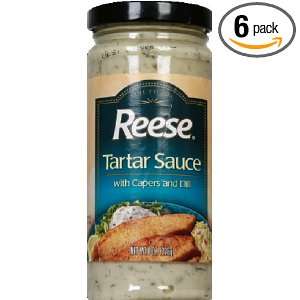 Reese Sauce, Tartar, Jar, 8 Ounce (Pack of 6)  Grocery 
