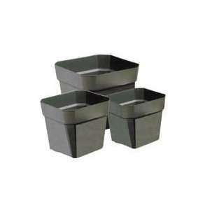  ITML Traditional Square Pots 4.5in x 4in Green 510 per 
