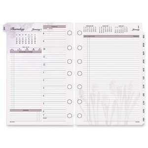  Day Runner 481 325 Pro Nature Planner Refill   Daily   5.5 