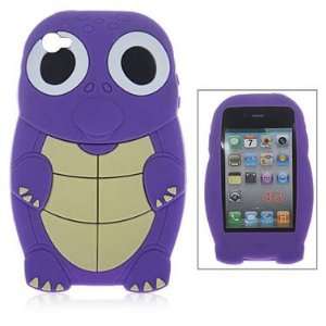  Cartoon Tortoise Shape Silicone Case for Iphone 4 4s 