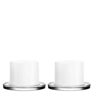   Orrefors By Karl Lagerfeld Tumblers White Set Of 2