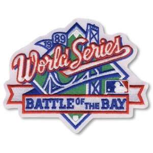 com 2 Patch Pack   1989 World Series Battle of The Bay MLB Baseball 
