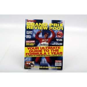  Autosport Grand Prix Review 2001 Magazine: Toys & Games