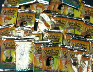 3x Pokemon Trading Card Game Gym Heroes Booster Packs  