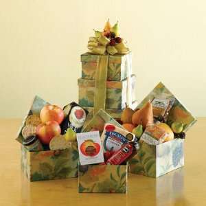   Food Stacking Boxes Gift Tower  Grocery & Gourmet Food