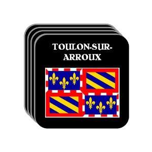  Bourgogne (Burgundy)   TOULON SUR ARROUX Set of 4 Mini 
