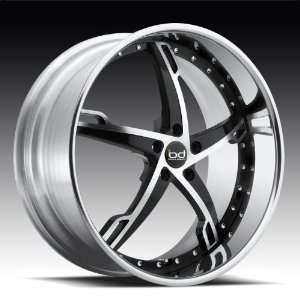  Blaque Diamond BD5 22x9 22x10.5 BMW Wheels Rims Black w 