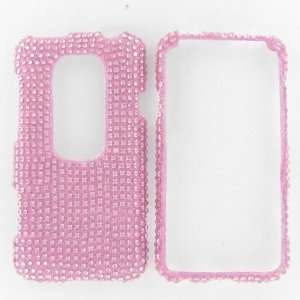  HTC Evo 3D Full Diamond Pink Protective Case: Electronics