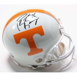 : Peyton Manning Autographed Helmet   Tennessee   Autographed College 