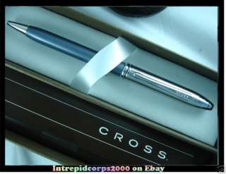 Cross Townsend Gray and Chrome ballpoint pen  