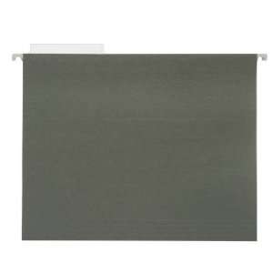  Neci Recycled Hanging File Folders with 1/3 Cut Tabs 