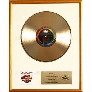 The Beatles Second Album Gold LP Record Award Non RIAA Capitol Records 