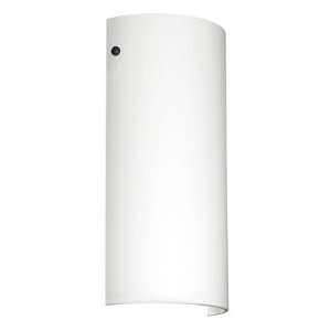 Torre Indoor Wall Sconce Size / Finish / Glass Shade: 21.75 H x 7 W 
