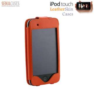 NEW SENA LEATHER SKIN LEATHER CASE FOR APPLE IPOD TOUCH  