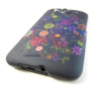   COLORFUL FLOWERS HARD SNAP ON CASE COVER HTC INSPIRE 4G ACCESSORY