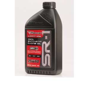 Torco A162560C SR 1 25w60 Synthetic Racing Oil Bottle   1 Liter, (Case 