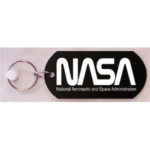  Nasa   Worm Logo Laser Engraved Key Chain: Everything Else