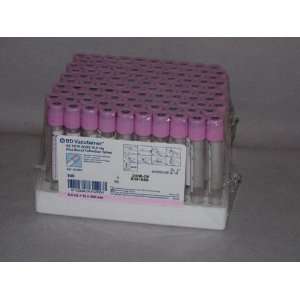  Pink Top Tube   Plastic, 6 mL 13x100 [ 1 Pack(s 
