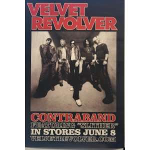  Velvet Revolver Contraband Poster 25x37 Home & Kitchen