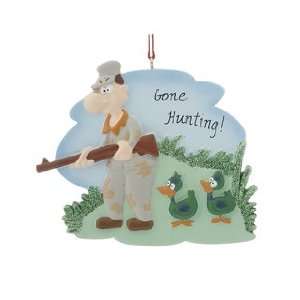  Personalized Duck Hunter Christmas Ornament: Home 