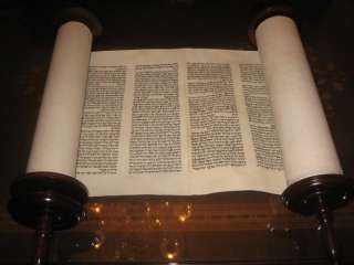 Kosher Sefer Torah Scroll on Parchment  