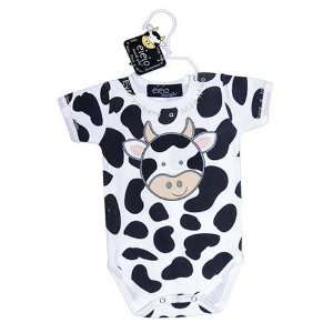    Eieio Moo Cow Baby Snapshirt/onesie/bodysuit: Home & Kitchen