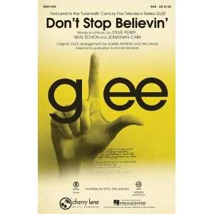  Dont Stop Believin   from Glee   SAB Choral Sheet Music 