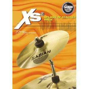  Sabian Xs20 Splash N Stacker Cymbal Pack 10 Everything 