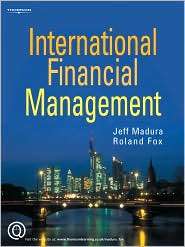 International Financial Management, (1844803600), Jeff Madura 