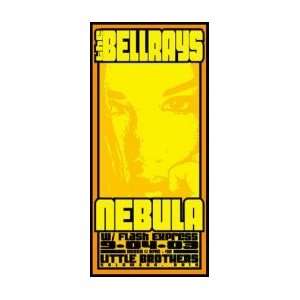  BELLRAYS   Limited Edition Concert Poster   by Mike Martin 