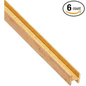 Brass C260 I Beam, Precision, ASTM B16, 0.026 Thick, 0.026 Wall 