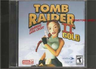 TOMB RAIDER II 2 GOLD (PC Games) BRAND NEW & SEALED * 98 / ME / XP 