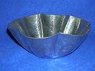 Ballena Bay pewter 6 bowl with fluted sides   dated 19