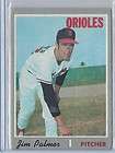 1970 Topps Jim Palmer Baltimore Orioles# 449