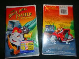 DISNEYS The Brave Little Toaster To the Rescue VHS, 1999 Clamshell 