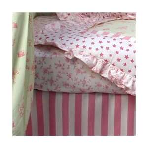  Big Top Pink   Crib Sheet: Baby
