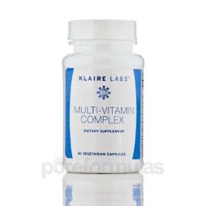 Klaire Labs Multi Vitamin Complex 60 Capsules