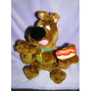  Plush 12 Scooby Doo Dog Holding Hot Dog by Play by Play 