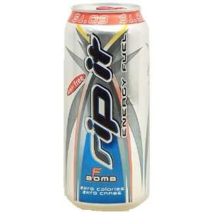 rip it F Bomb energy fuel, sugar free, 16 fl. oz. can  