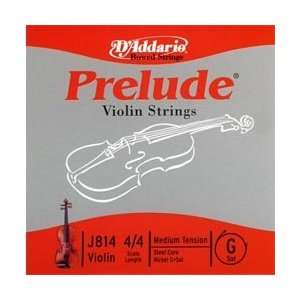  J814 4/4M Prelude Violin String (G, 4/4): Musical 
