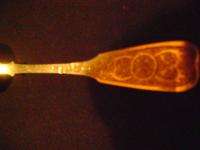 Silver Niello Russian Spoon. Moscow?  