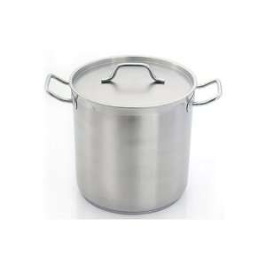   Eurodib HOM483232 27.5 Qt Stainless Steel Stock Pot: Kitchen & Dining