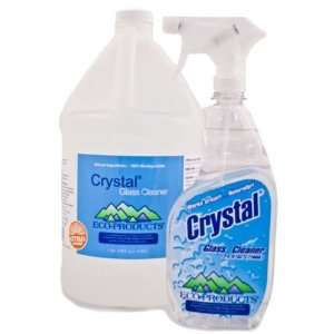   Glass Cleaner, One 24 oz Spray Bottle & One 1 Gallon Refill Bottle