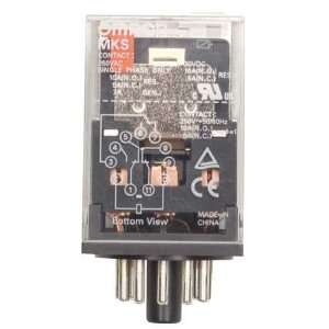  OMRON MKS3PN5DC12 Relay,3PDT,11Pin,12VDC,LED Indicator 