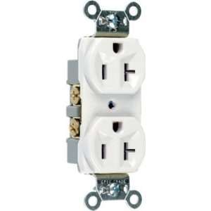   & Seymour #CR20CC12 20A BRN Heavy Duty DPLX Outlet