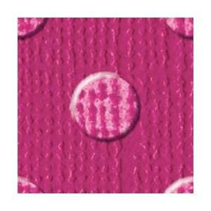  Tillie Dot Spotted Embossed Cardstock 12X12 Love Potion 